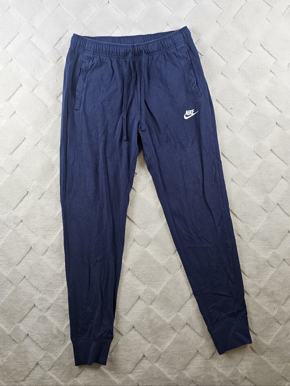 Nike Sportswear Club Joggers Sweatpants Mens Small Navy